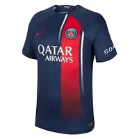 Men's Nike Navy Paris Saint-Germain 2023/24 Home Replica Custom Jersey