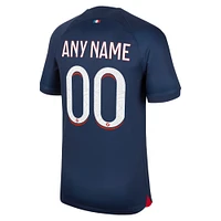 Men's Nike Navy Paris Saint-Germain 2023/24 Home Replica Custom Jersey