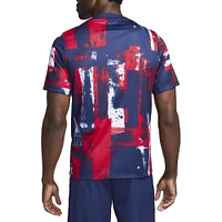 Men's Nike  Navy Paris Saint-Germain 2024/25 Home Academy Pro Pre-Match Top