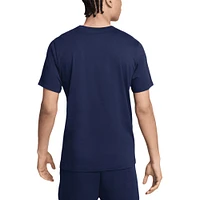 Men's Nike Navy Paris Saint-Germain Crest T-Shirt