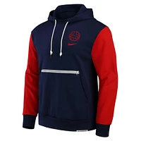 Men's Nike Navy Paris Saint-Germain Standard Issue Pullover Hoodie