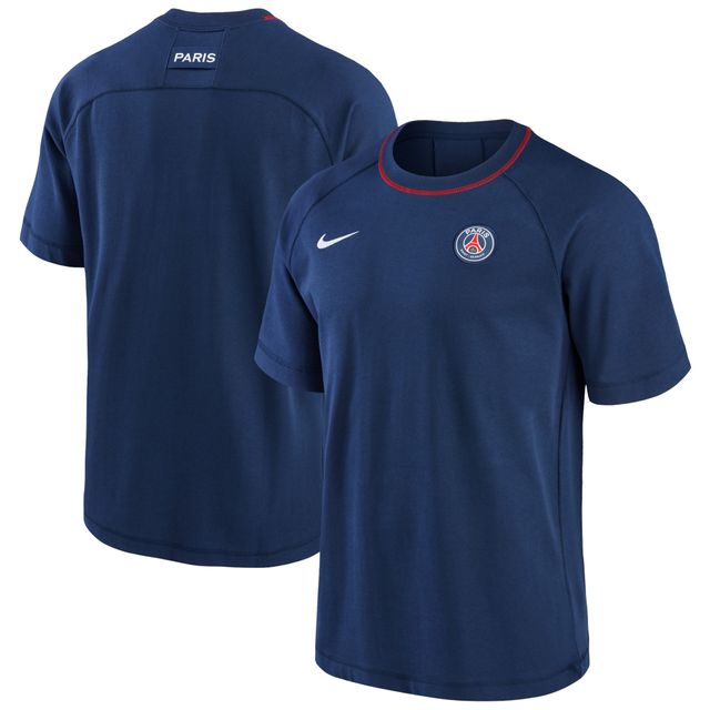 T-shirt Nike Paris Saint-Germain Travel Raglan bleu marine pour homme