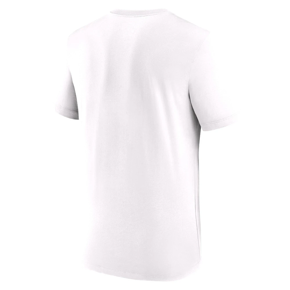 Men's Nike White Paris Saint-Germain Swoosh T-Shirt