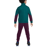 Preschool Nike  Teal/Burgundy Paris Saint-Germain 2024/25 Strike Full-Zip Track Suit