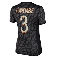 Maillot de joueur Jordan Brand Presnel Kimpembe Anthracite Paris Saint-Germain 2023/24 Third Stadium Replica pour femme