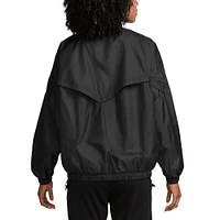 Women's Nike Black Paris Saint-Germain  Essential Windrunner Full-Zip Jacket