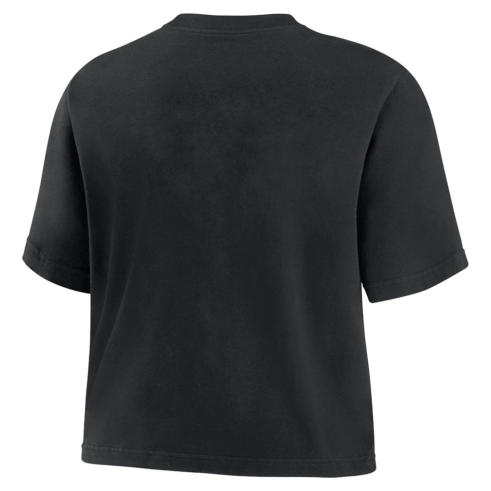 V110918 PSG NIK HO23 T-shirt boxy pour femme TEELADYSS