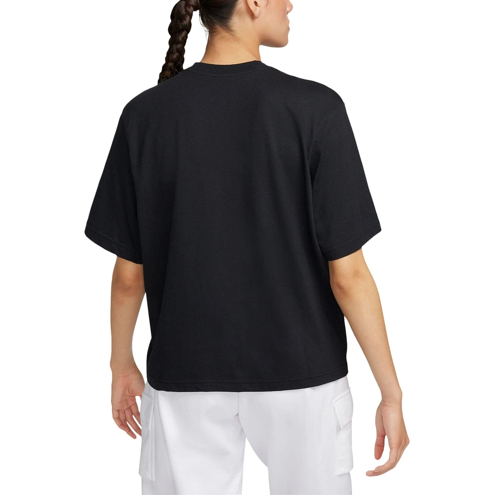 V110918 PSG NIK HO23 T-shirt boxy pour femme TEELADYSS