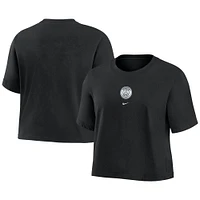 V110918 PSG NIK HO23 T-shirt boxy pour femme TEELADYSS
