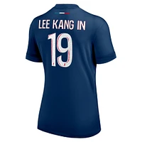 Women's Nike Lee Kang Navy Paris Saint-Germain 2024/25 Replica Player Jersey