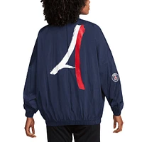 Women's Nike Navy Paris Saint-Germain  Essential Windrunner Full-Zip Jacket