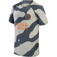 Youth Jordan Brand Gray Paris Saint-Germain 2023/24 Academy Pro Performance Pre-Match Top