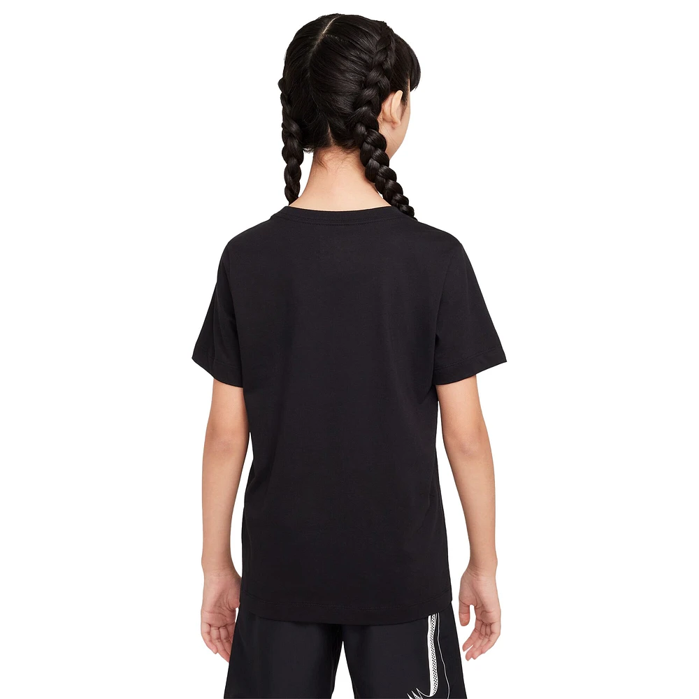 Youth Nike Black Paris Saint-Germain Crest T-Shirt