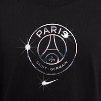 Youth Nike Black Paris Saint-Germain Crest T-Shirt
