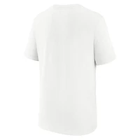 T-shirt Nike Paris Saint-Germain Swoosh blanc pour enfant