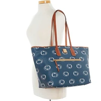 Dooney & Bourke Penn State Nittany Lions Sporty Monogram Large Zip Tote Bag