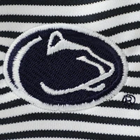 Infant Garb Navy/White Penn State Nittany Lions Carson Striped Short Sleeve Bodysuit