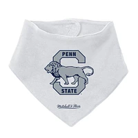 Infant Mitchell & Ness Navy/White Penn State Nittany Lions 3-Pack Bodysuit, Bib and Bootie Set