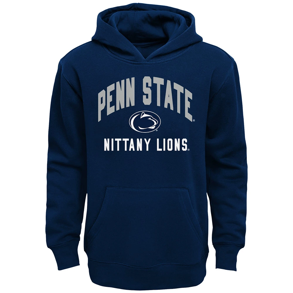 Infant Navy/Gray Penn State Nittany Lions Play-By-Play Pullover Fleece Hoodie & Pants Set