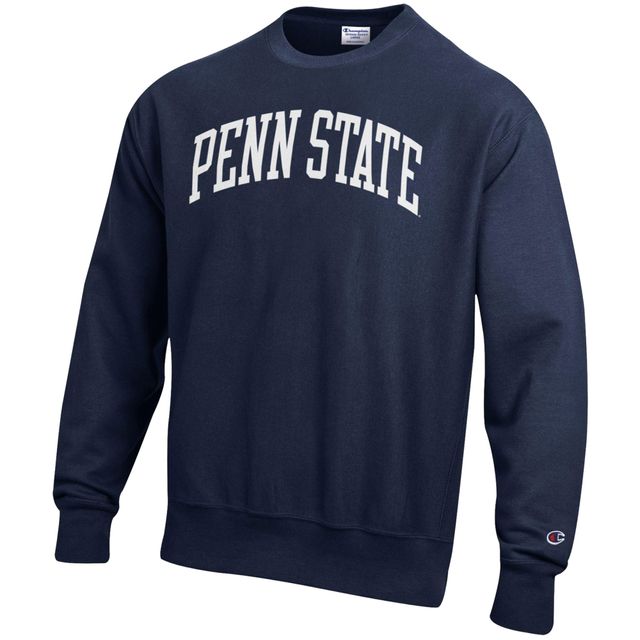 Champion Navy Penn State Nittany Lions Arch Reverse Weave Pull pour homme