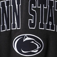 Men's Colosseum Charcoal Penn State Nittany Lions Arch & Logo Crew Neck Sweatshirt