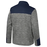 Veste zippée complète pour homme Penn State Nittany Lions Guard gris/bleu marine Colosseum