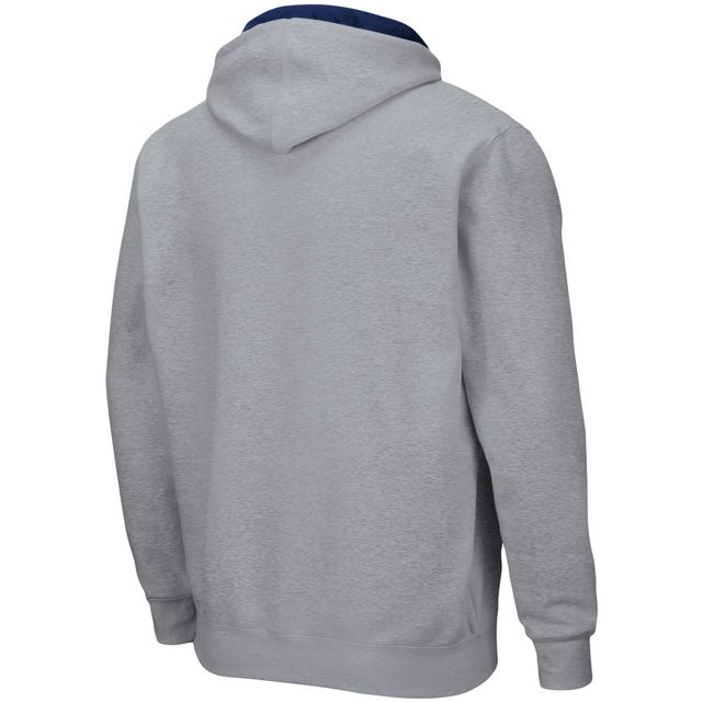 Sweat à capuche Colosseum gris chiné Penn State Nittany Lions Arch & Logo 3.0 pour homme