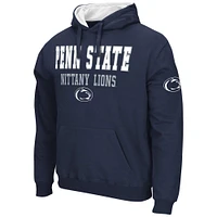 Men's Colosseum Navy Penn State Nittany Lions Sunrise Pullover Hoodie