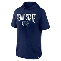 Men's Fanatics Navy Penn State Nittany Lions Outline Lower Arch Hoodie T-Shirt