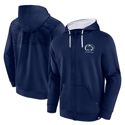 Sweat à capuche entièrement zippé Penn State Nittany Lions Power Index Fanatics pour hommes bleu marine