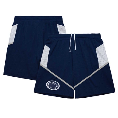 Short en jersey bleu marine Penn State Nittany Lions Mitchell & Ness pour hommes 2001/02