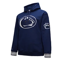 Sweat à capuche en polaire bleu marine Penn State Nittany Lions Chainstich pour homme de Mitchell & Ness