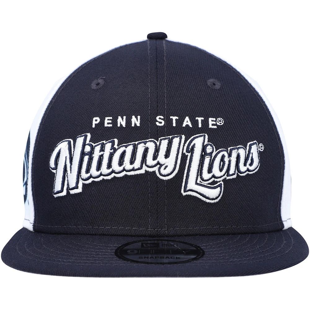 Men's New Era  Navy Penn State Nittany Lions Outright 9FIFTY Snapback Hat