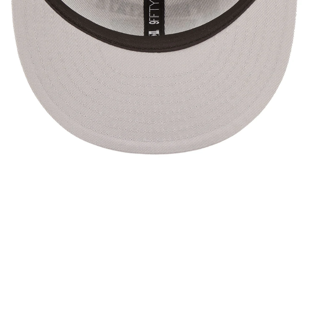 Men's New Era White/Navy Penn State Nittany Lions Retro Sport 9FIFTY Snapback Hat