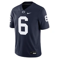 Men's Nike Harrison Wallace III Navy Penn State Nittany Lions NIL Football Game Jersey