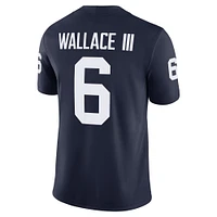 Men's Nike Harrison Wallace III Navy Penn State Nittany Lions NIL Football Game Jersey