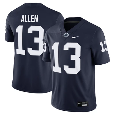 Maillot de football américain Nike Kaytron Allen bleu marine pour homme des Nittany Lions Penn State