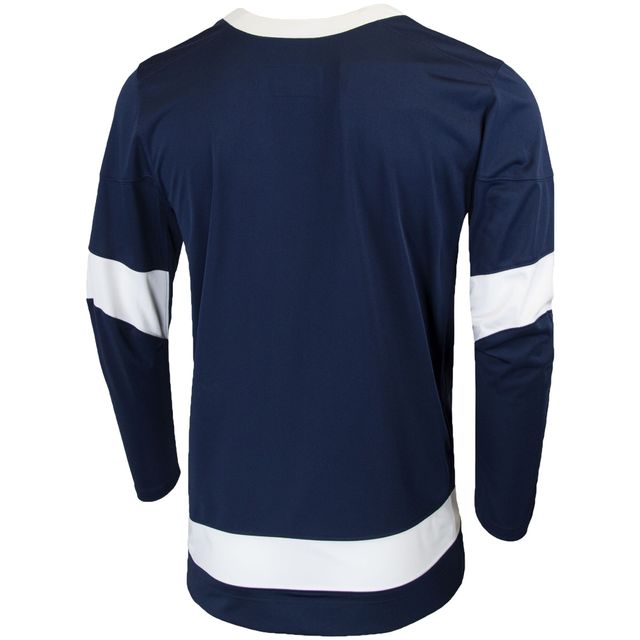 Chandail de hockey collégial Nike Penn State Nittany Lions pour homme, bleu marine