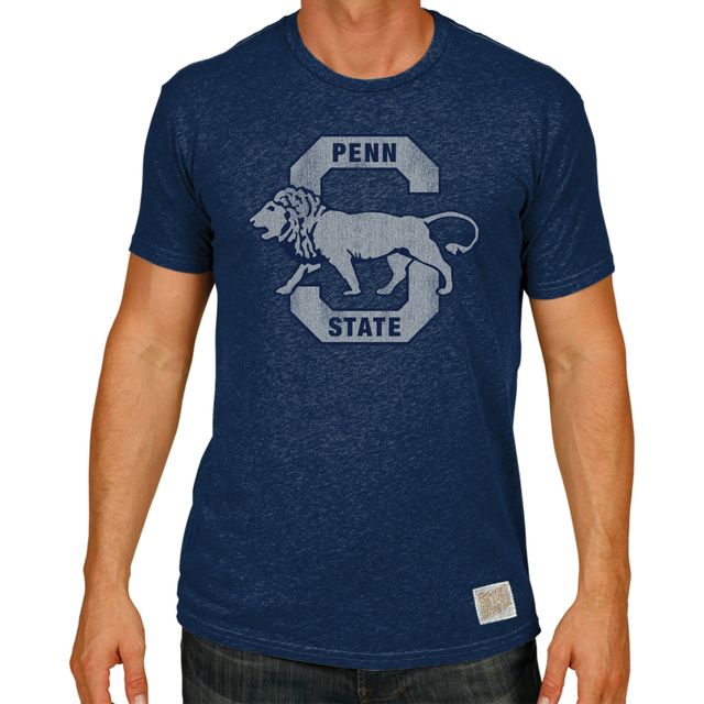T-shirt pour homme Original Retro Brand Navy Penn State Nittany Lions Big & Tall Mock Twist