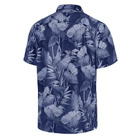 Chemise boutonnée Tommy Bahama bleu marine Penn State Nittany Lions Big & Tall Coast Nuevo Fronds IslandZone pour homme