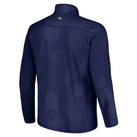 Men's Tommy Bahama Navy Penn State Nittany Lions Delray Frond IslandZone Half-Zip Jacket
