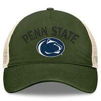 Men's Top of the World Hunter Green Penn State Nittany Lions OHT Military Appreciation Glory Trucker Adjustable Hat