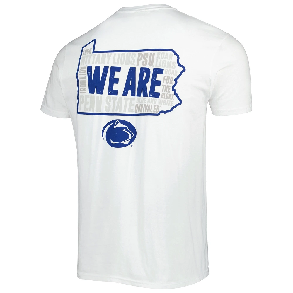 T-shirt hyperlocal blanc Penn State Nittany Lions pour hommes
