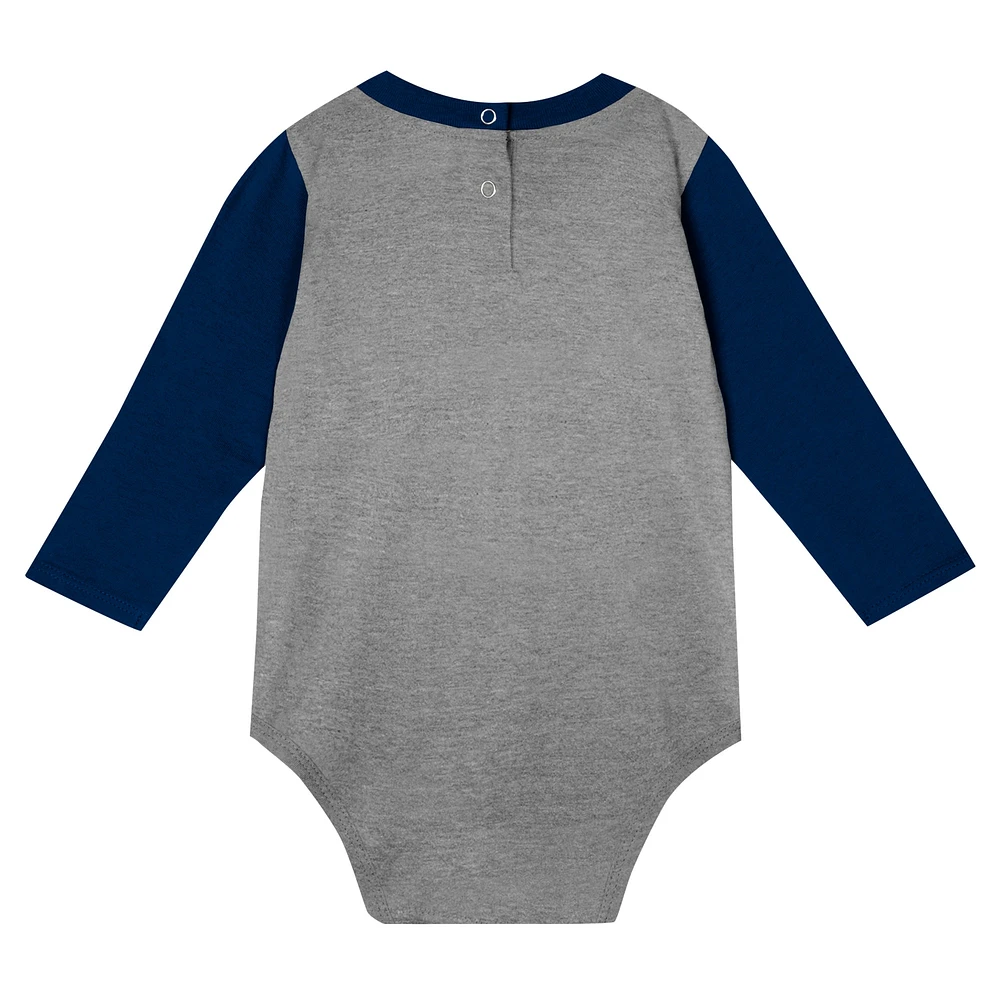 Newborn & Infant Penn State Nittany Lions Double Up Long Sleeve Bodysuit Pant Set