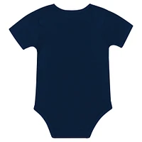 Ensemble body, bavoir et bonnet à revers pour nouveau-né bébé Penn State Nittany Lions Dynamic Duo