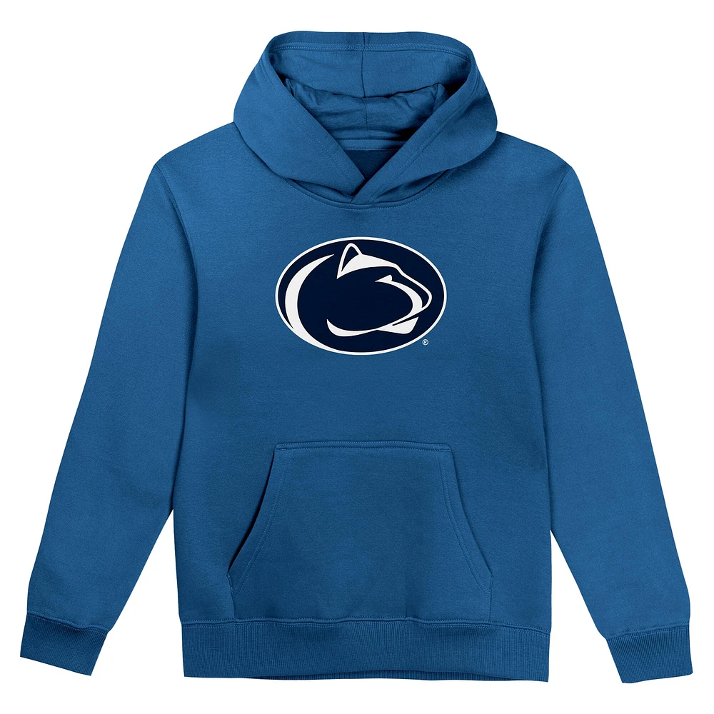 Toddler Blue Penn State Nittany Lions Team Banner Fleece Pullover Hoodie