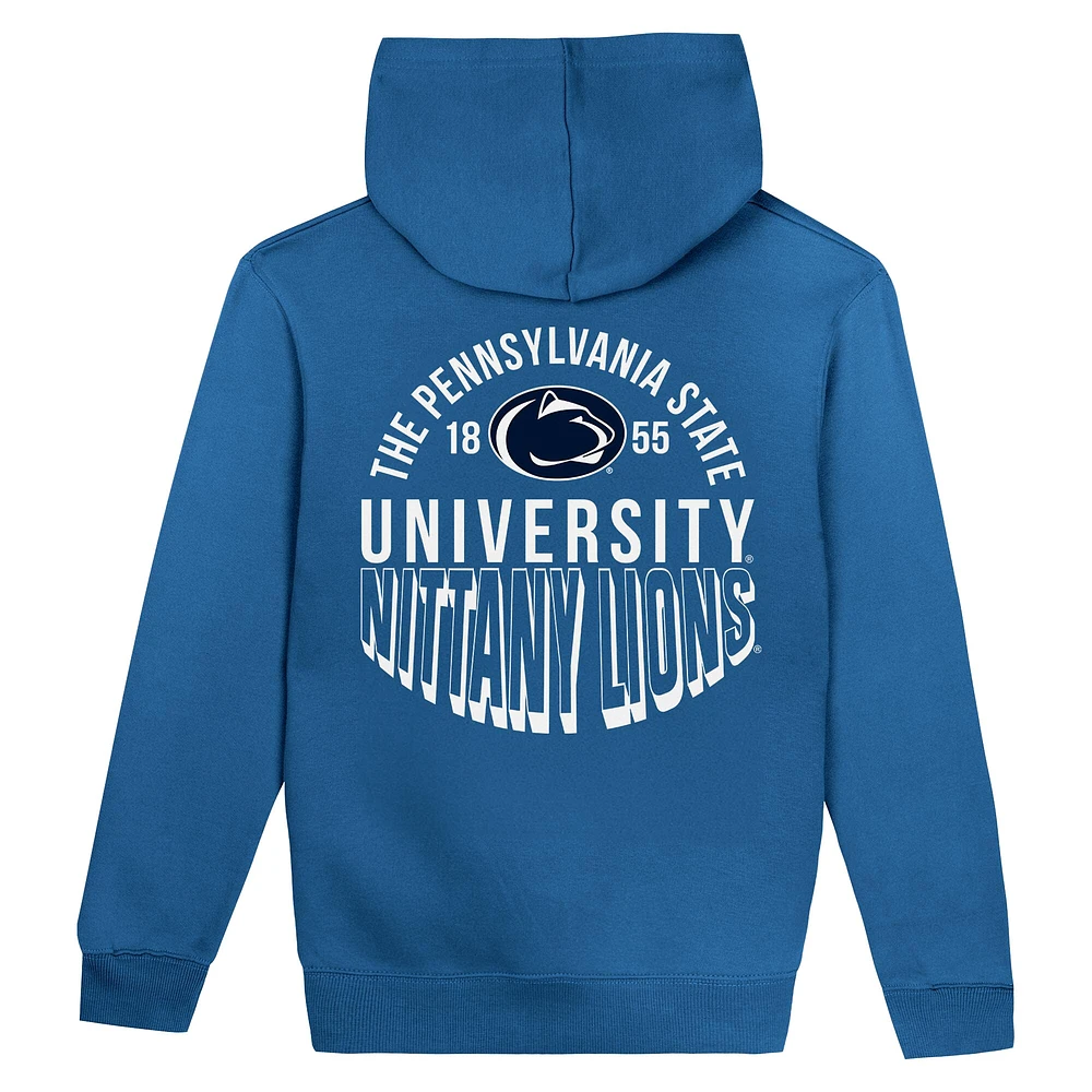 Toddler Blue Penn State Nittany Lions Team Banner Fleece Pullover Hoodie