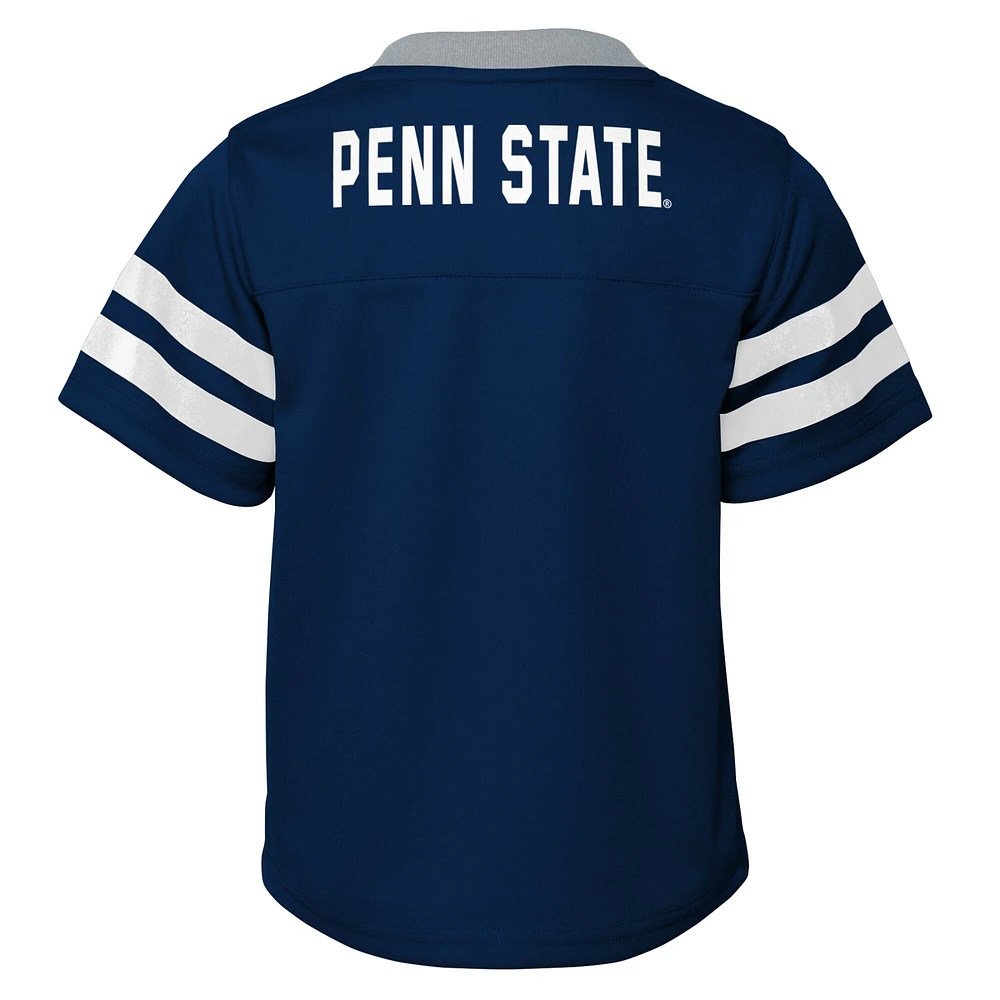 Toddler Navy Penn State Nittany Lions Two-Piece Red Zone Jersey & Pants Set