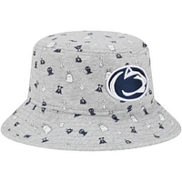 Toddler New Era  Heather Gray Penn State Nittany Lions Critter Bucket Hat