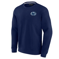 Unisex Fanatics Navy Penn State Nittany Lions Super Soft Pullover Crew Sweatshirt